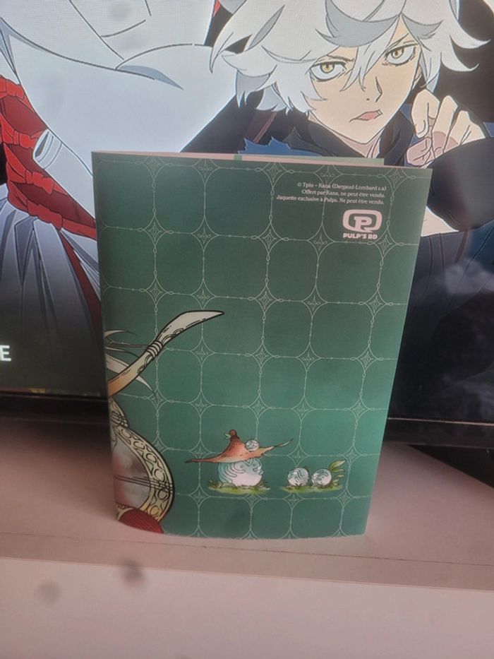 Manga Les Héritiers d'Agïone tome 2 édition limitée jaquette exclusive librairie Pulps BD/Pulp's - photo numéro 2