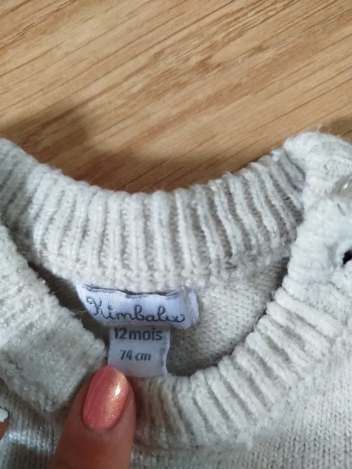 Pull beige - photo numéro 2