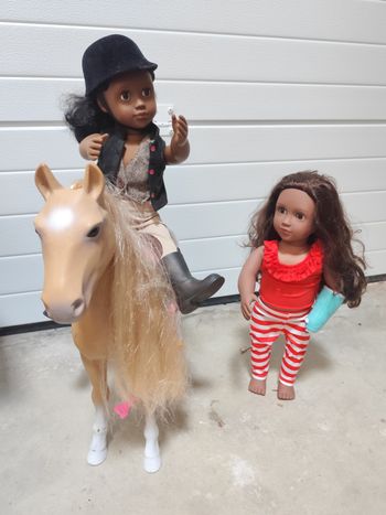 Poupées our génération et cheval