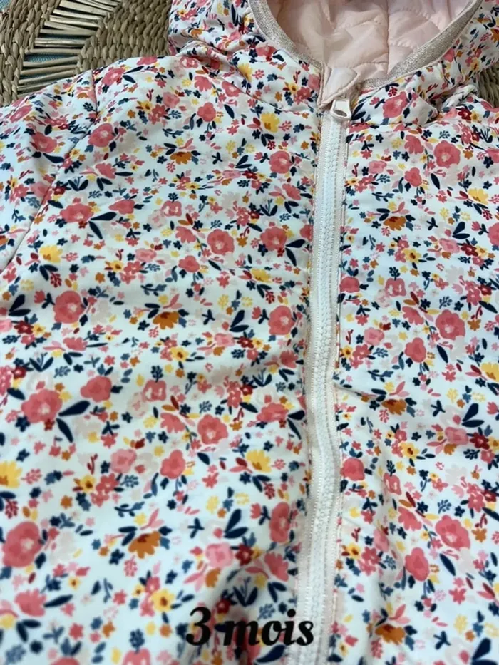 Veste mi-saison réversible 3 mois - photo numéro 2