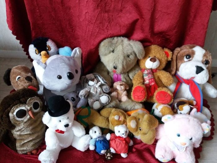 Lot de 28 Peluches