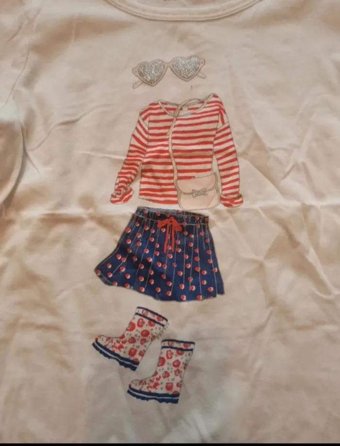 Maillot manche longue marque Esprit 4 ans 5 ans - photo numéro 2