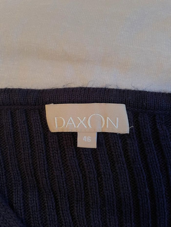 Pull bleu marine Daxon - photo numéro 2