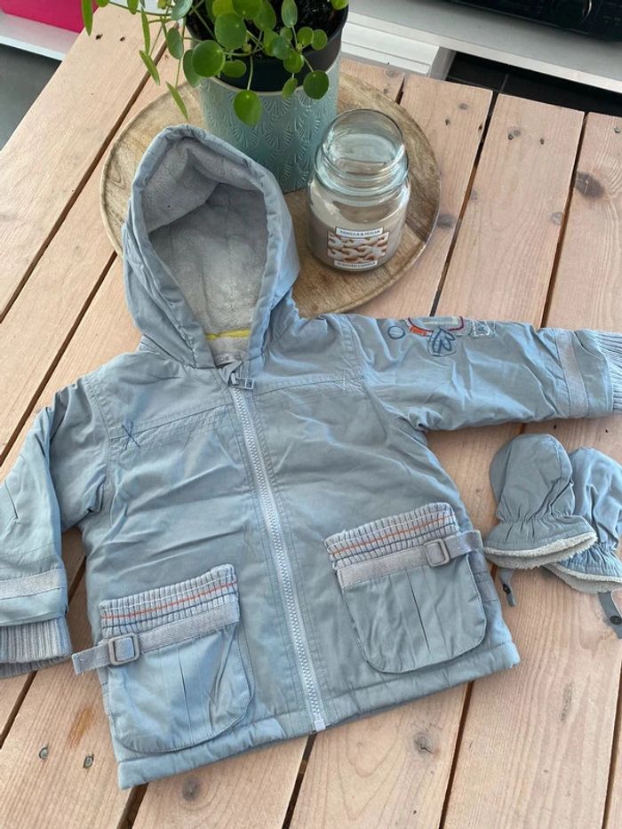 Manteau Absorba 12 mois très chaud