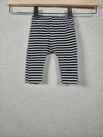 Legging à rayures tex 1mois