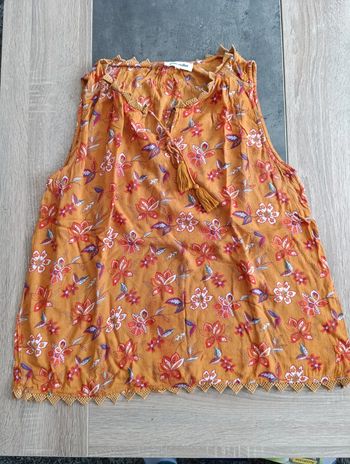 tunique sans manches taille 40