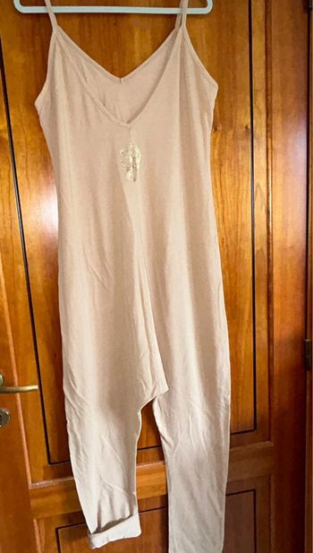 Combinaison pantalon beige skull Aroma