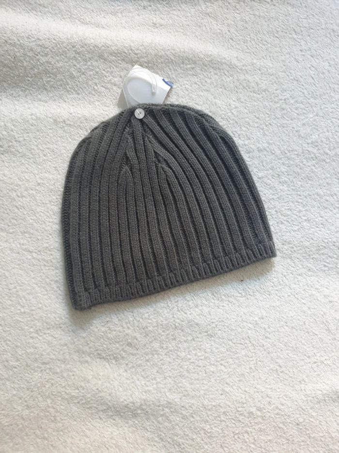 Neuf bonnet enfant gris - photo numéro 2