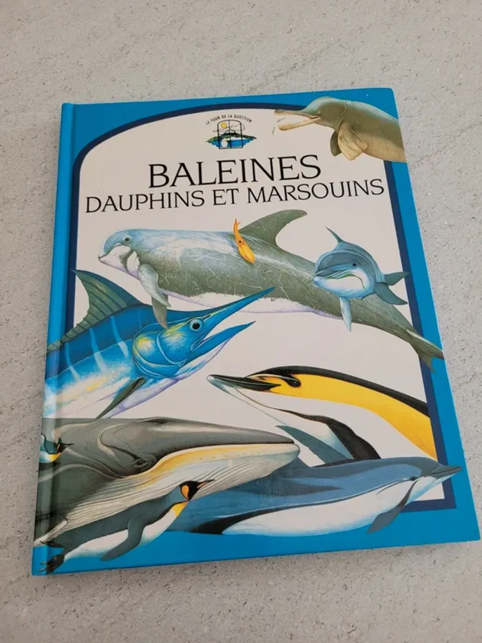 Livre Baleines dauphins et Marsouins