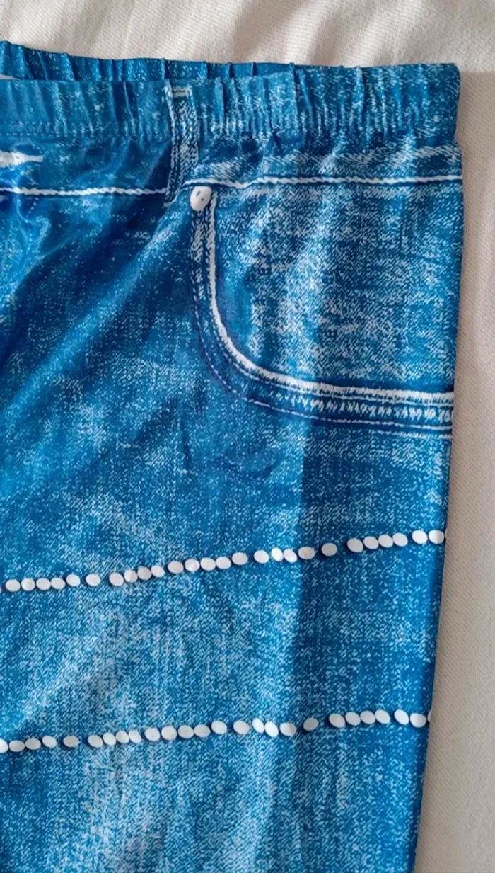 Legging rosegal avec dessin perles - photo numéro 3
