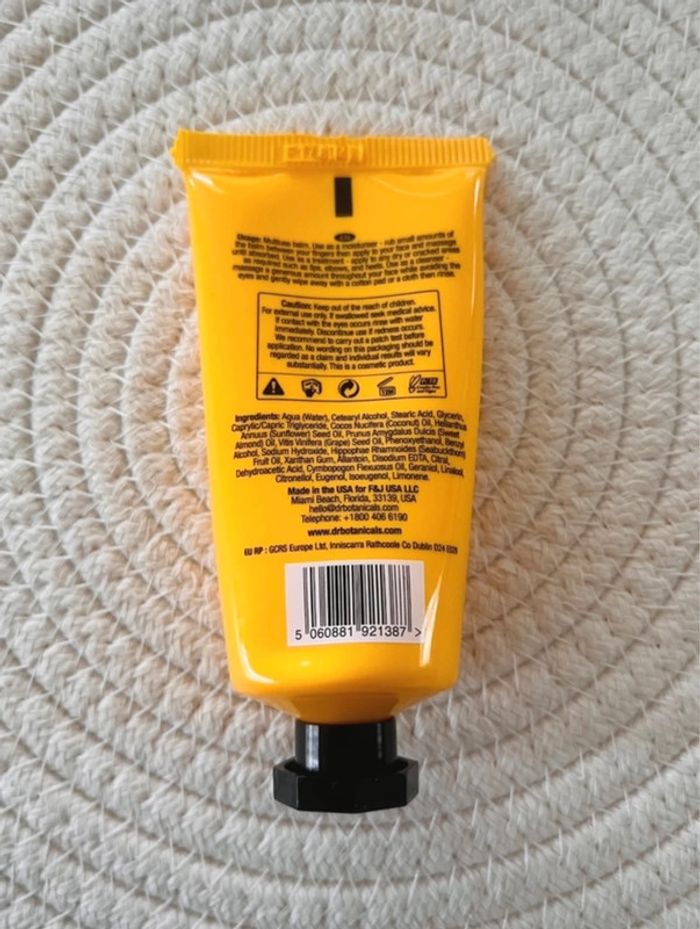 Beurre réparateur visage  Superfood citron - Dr Botanicals - photo numéro 2