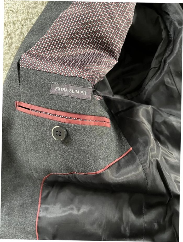 Ensemble costume veste taille 50 et pantalon taille 38 Devred - photo numéro 5