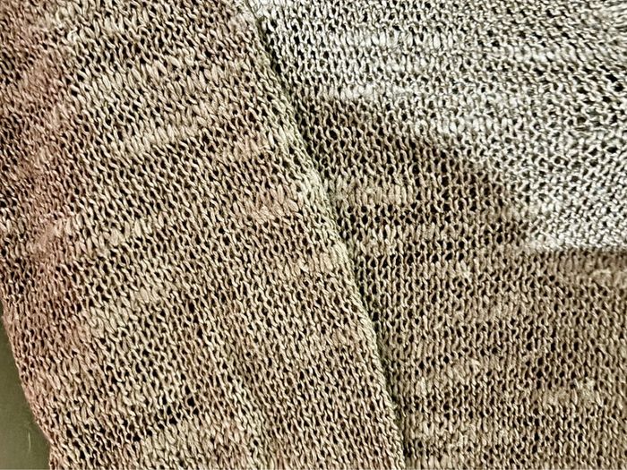 Pull en maille taupe taille M - photo numéro 3