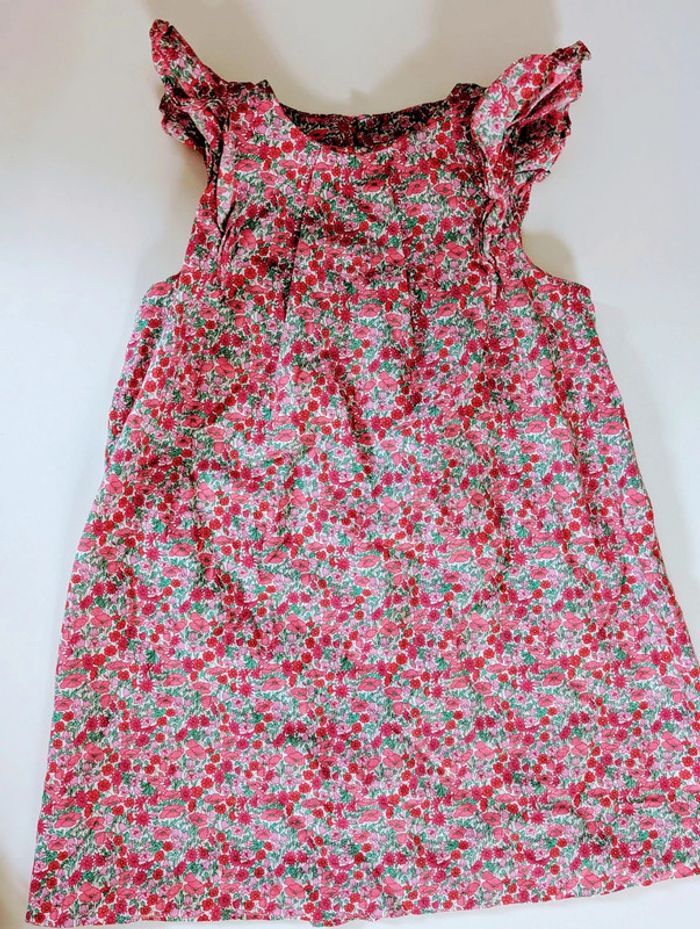 Robe liberty fleurie Jacadi 3 ans