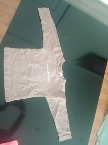 Tee-shirt manche longue fin taille 12mois