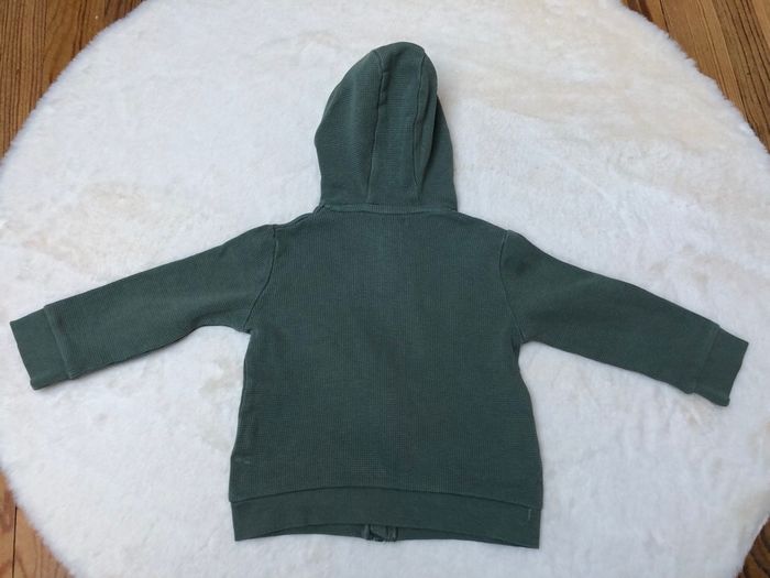 Lot garçon 36 mois / 3 ans sweat pull et gilet zippé - photo numéro 3