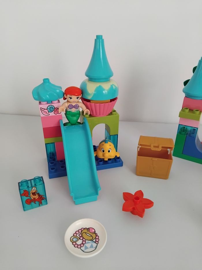 DUPLO Château Ariel Petite Sirène Disney Briques 18 Mois  🐠 - photo numéro 2