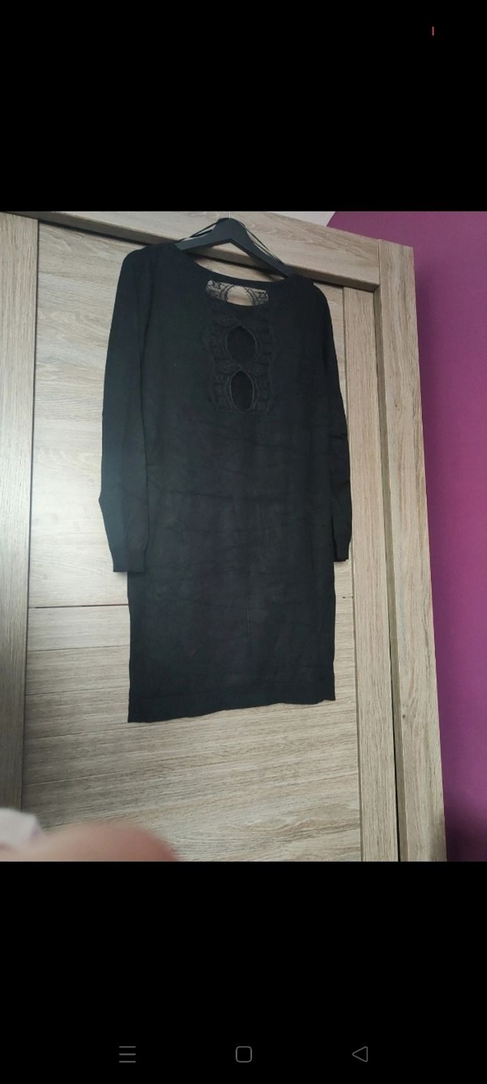 Robe longue noire - photo numéro 2