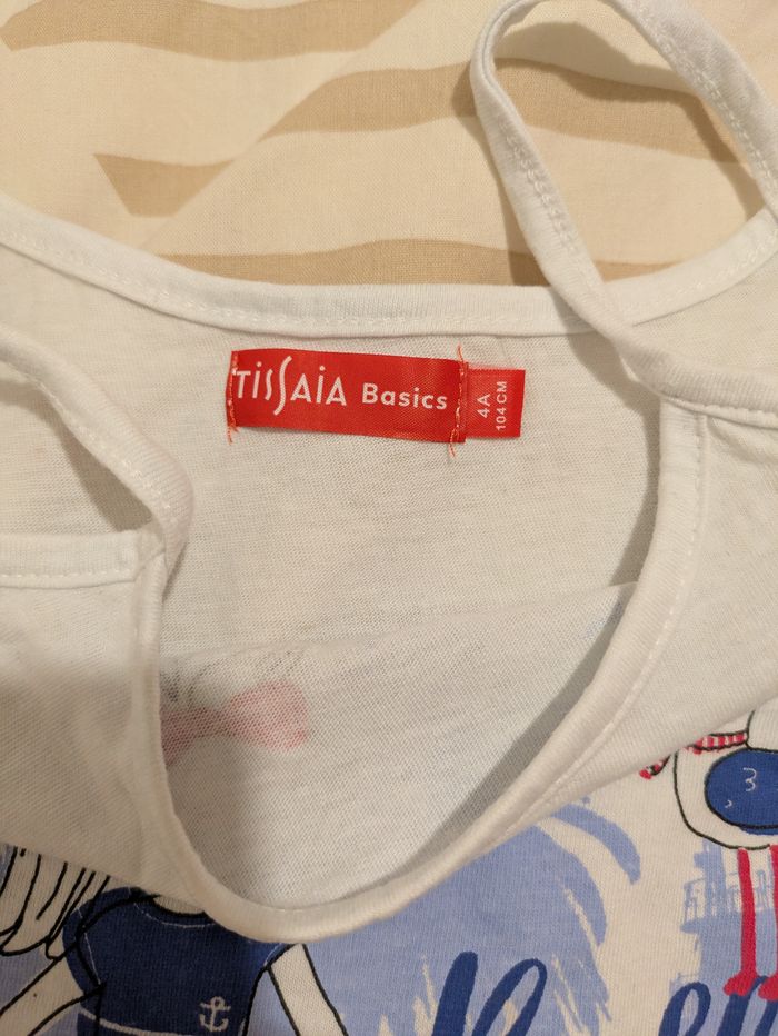 Débardeur Fines Bretelles Thème Marin - photo numéro 2