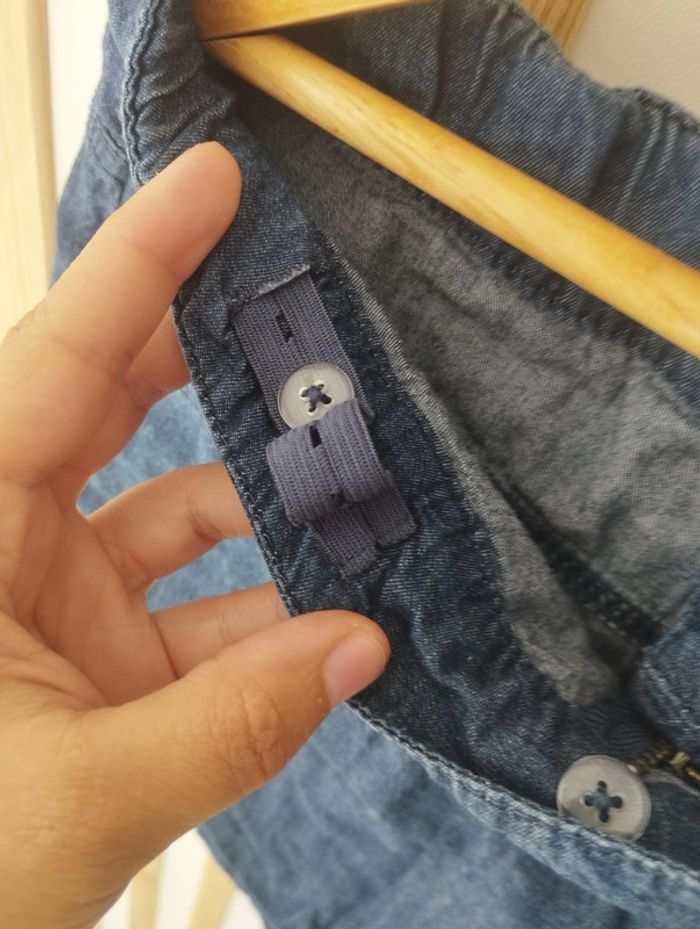 Short jupe jean 8ans fille - photo numéro 3