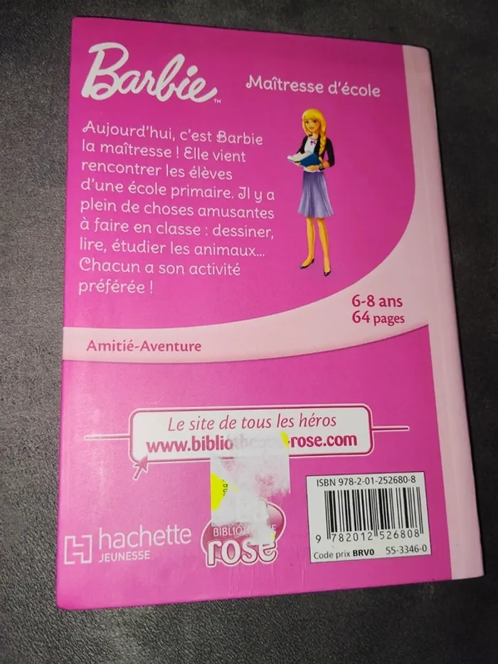 Barbie maîtresse d'école - photo numéro 2