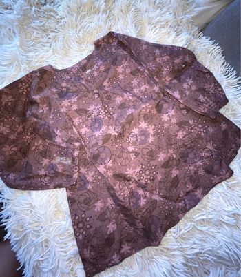 Blouse étanches longues fille fleurie 24 mois Kiabi