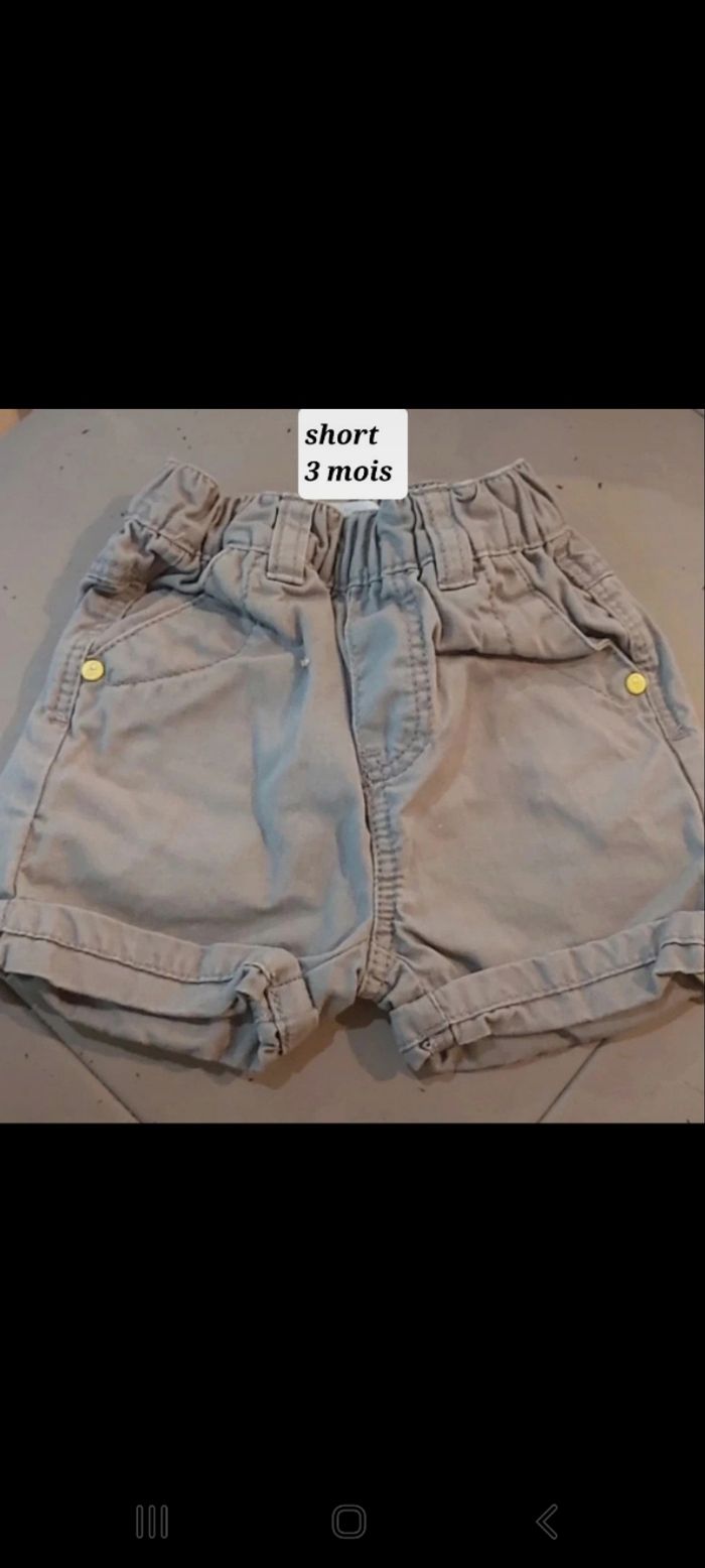 Short 3 mois obaibi