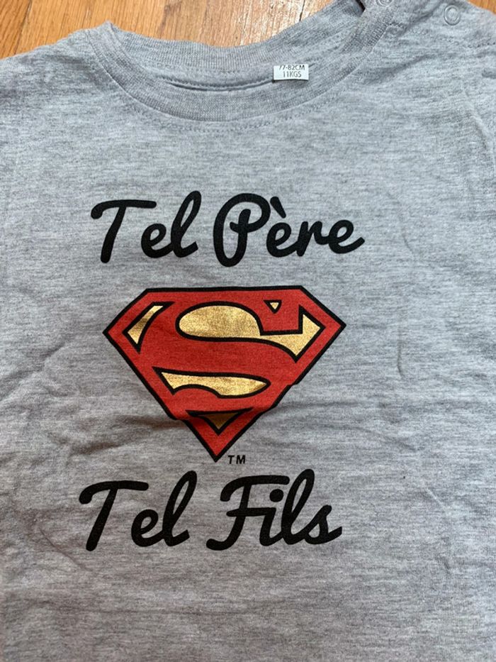 Tee shirt Superman 18 mois - photo numéro 2
