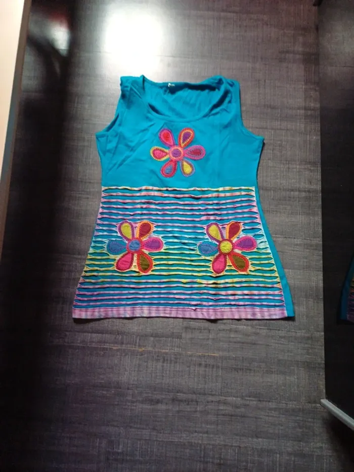 Jolie robe été courte 12 ans
