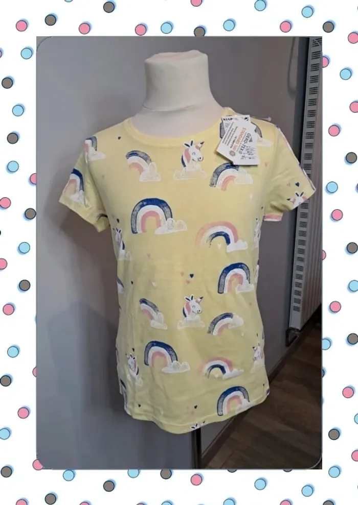 Tshirt licorne 10 ans neuf