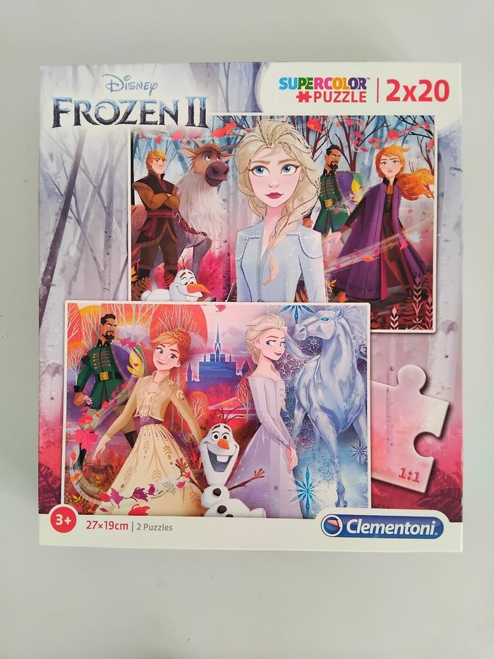 PUZZLES 20 Pièces FROZEN Reine des Neiges II Complets - photo numéro 4