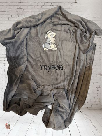 Plaid enfant adulte panpan personnalisé