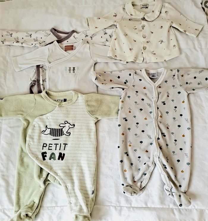 Lot taille naissance