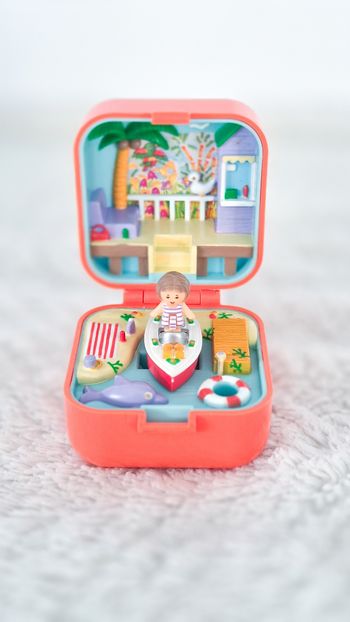 Polly Pocket Lulu's Speedboat 1991