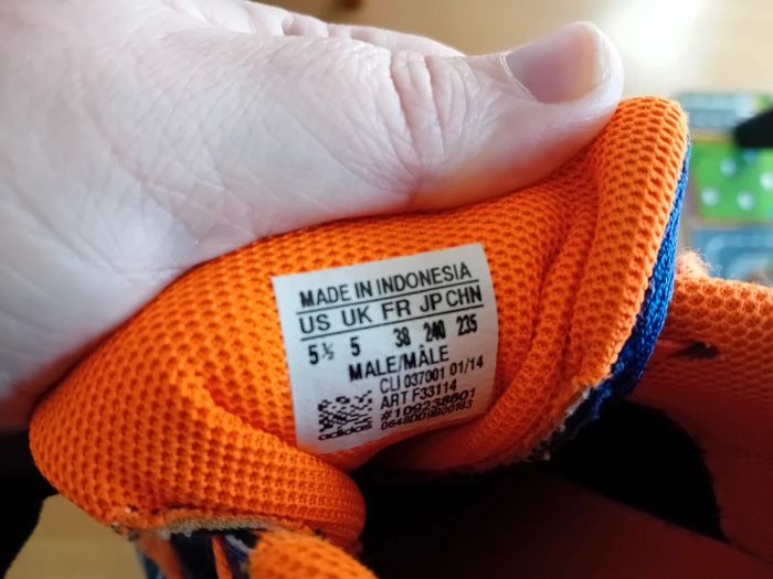 Chaussure de Hand Adidas T38 - photo numéro 6