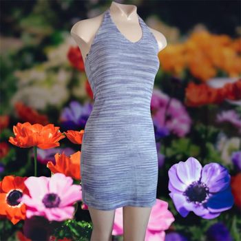 Robe violet/blanc - Divided - Taille S