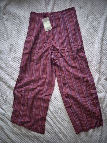 Pantalon violet pull&bear