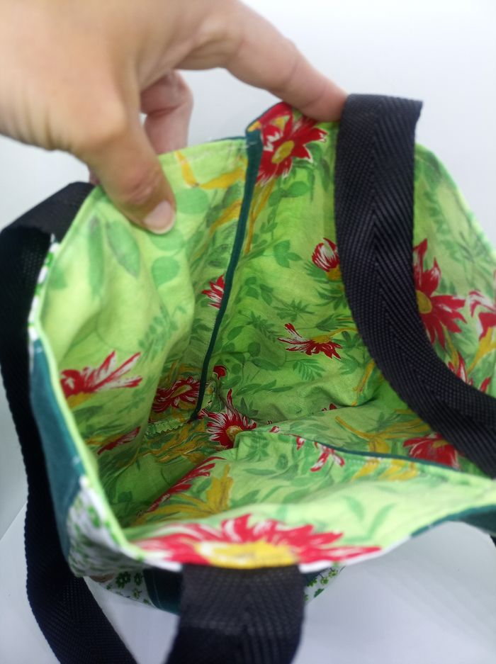 Sac fourre tout fait main - photo numéro 4