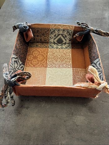 Corbeil tissu