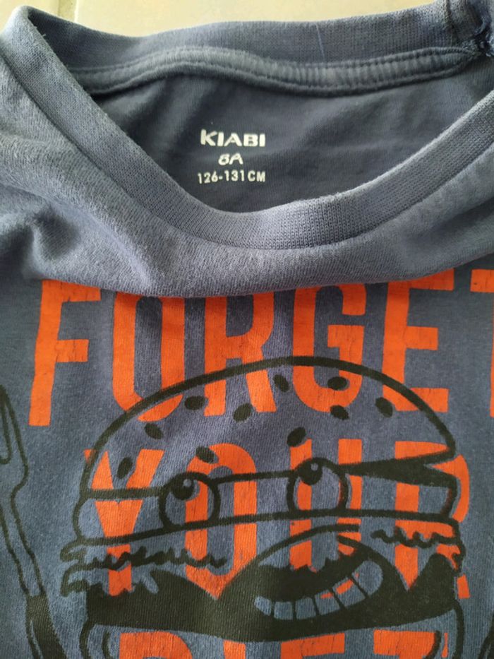 Tee-shirt manches longues garçon 8 ans - photo numéro 3