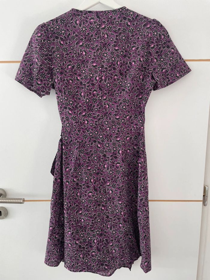 Robe fleurie violette 34 Cache cache - photo numéro 5