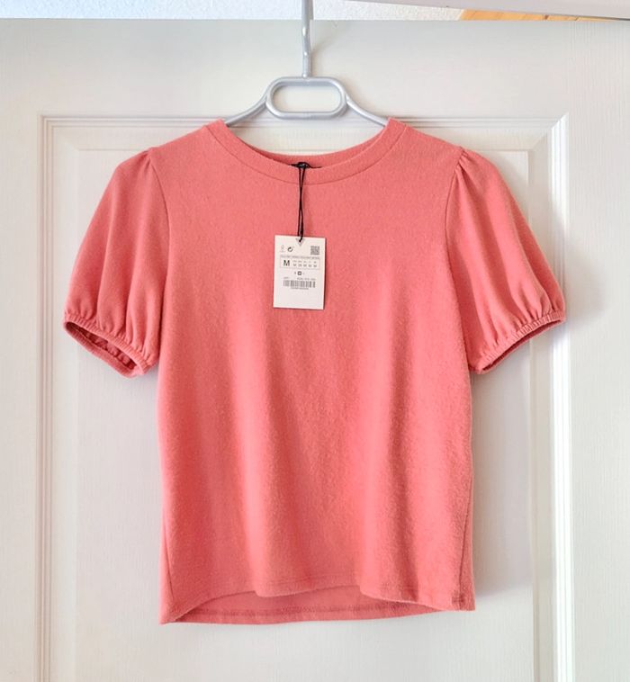 Pull manches courtes Zara taille M neuf