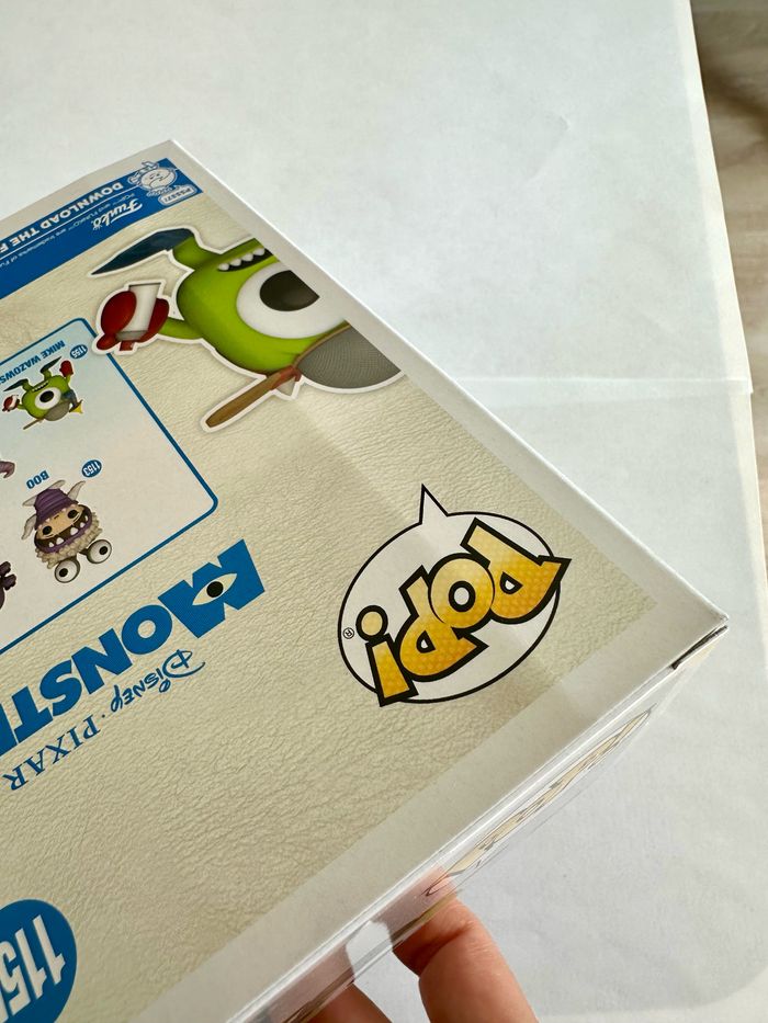 Figurine Funko Pop Mike Wazowski numéro 1155 Monsters Disney Pixar - photo numéro 7