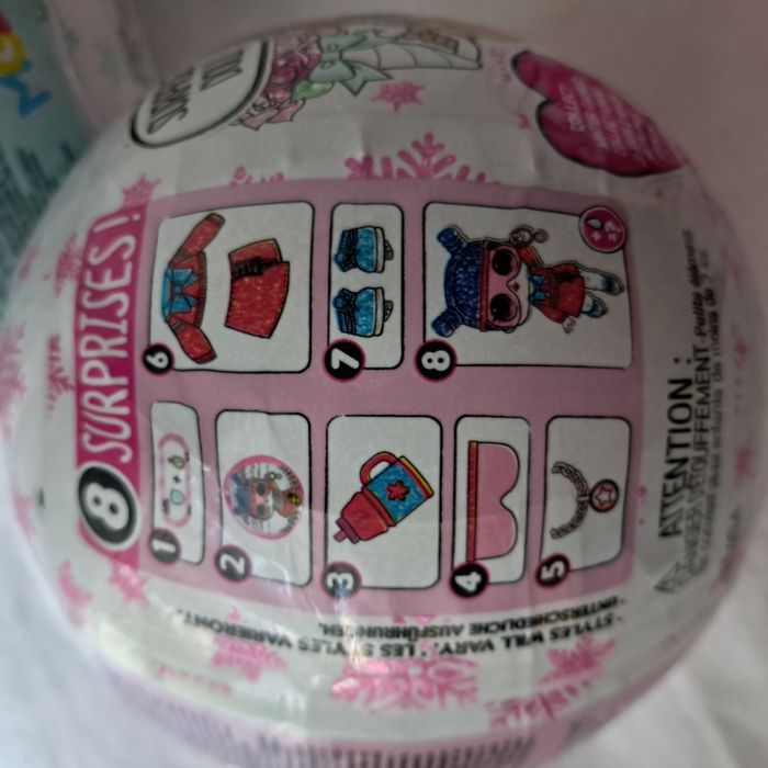 Lot de 3 Boules lol surprise MGA All Star Sport et lights Glitter - photo numéro 5