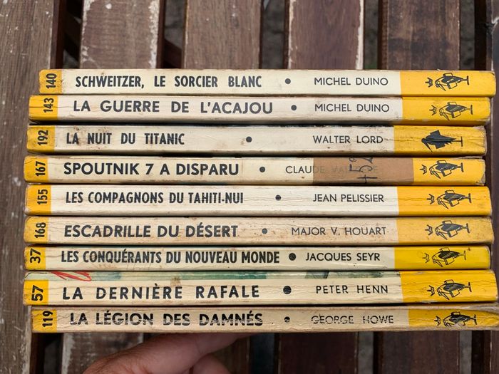 Lot 9 livres de la collection Marabout Junior - Vintage - photo numéro 3