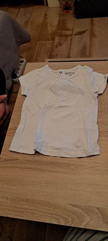 T-shirt 23 mois 86 cm Orchestra blanc