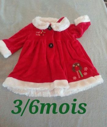 Robe de Noël 3/6 mois 🎄