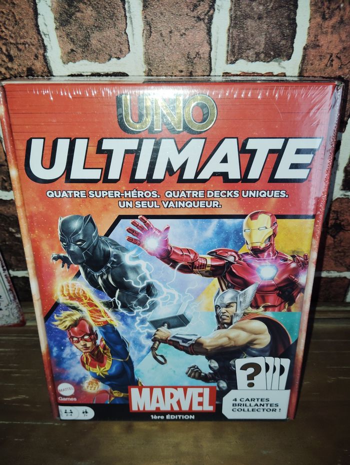 Jeu uno ultimate Marvel - photo numéro 1