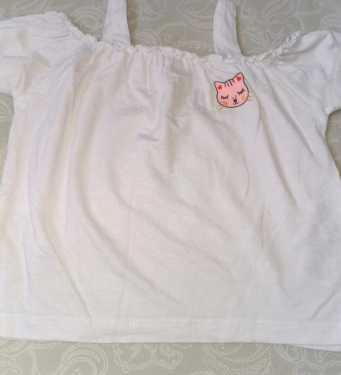 Lot de t-shirts fille - photo numéro 3