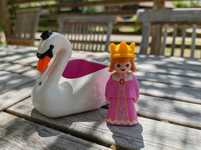 Playmobil 123 la princesse et son cygne
